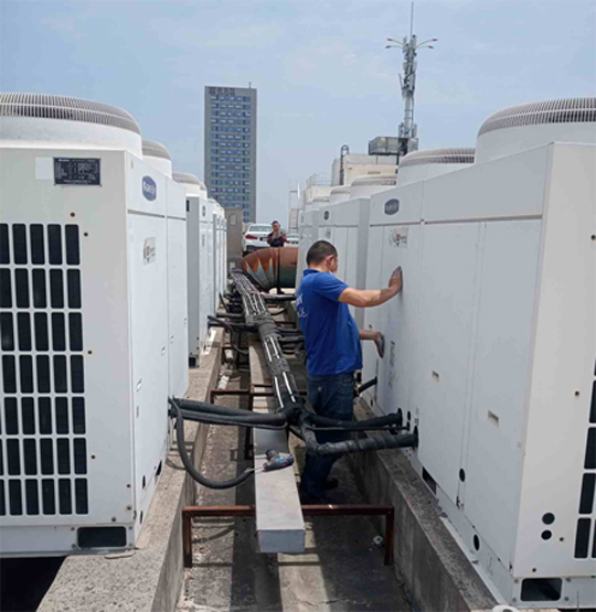 白银中央空调制热和不制冷系统维修方法